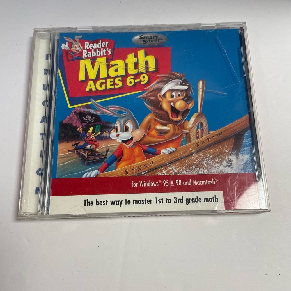 Reader Rabbit Math 6-9 PC CD Rom